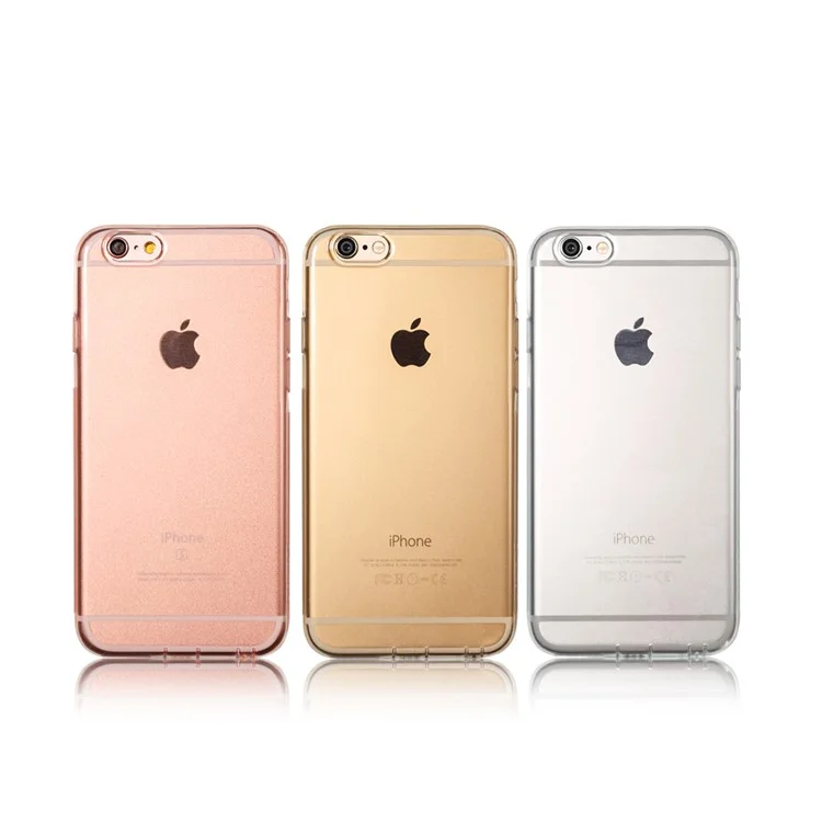 REMAX Crystal Series Slim TPU Case Cover for iPhone 6s 6 - Transparent