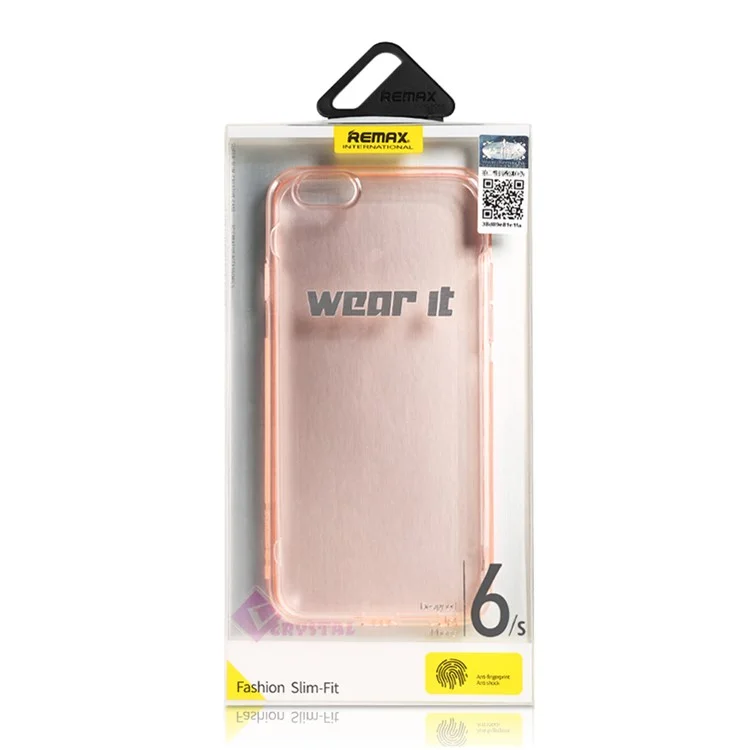 REMAX Crystal Series Slim TPU Case Cover for iPhone 6s 6 - Transparent
