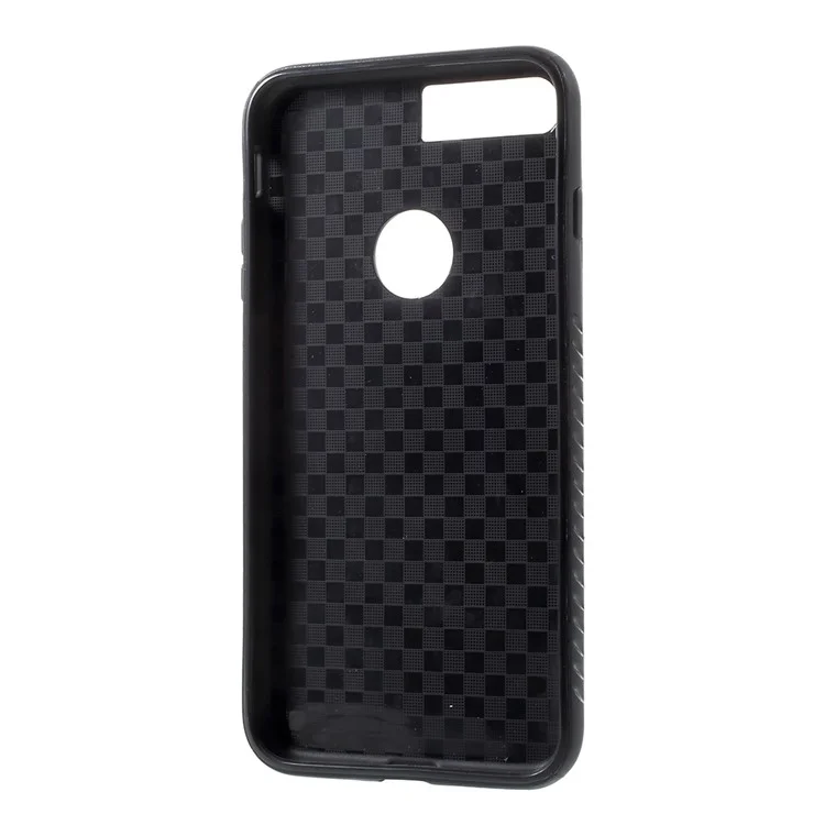 ROAR KOREA RICO Matte Hybrid 2-in-1 PC + TPU Back Mobile Phone Accessory Casing for iPhone 8 Plus / 7 Plus 5.5 inch - Black