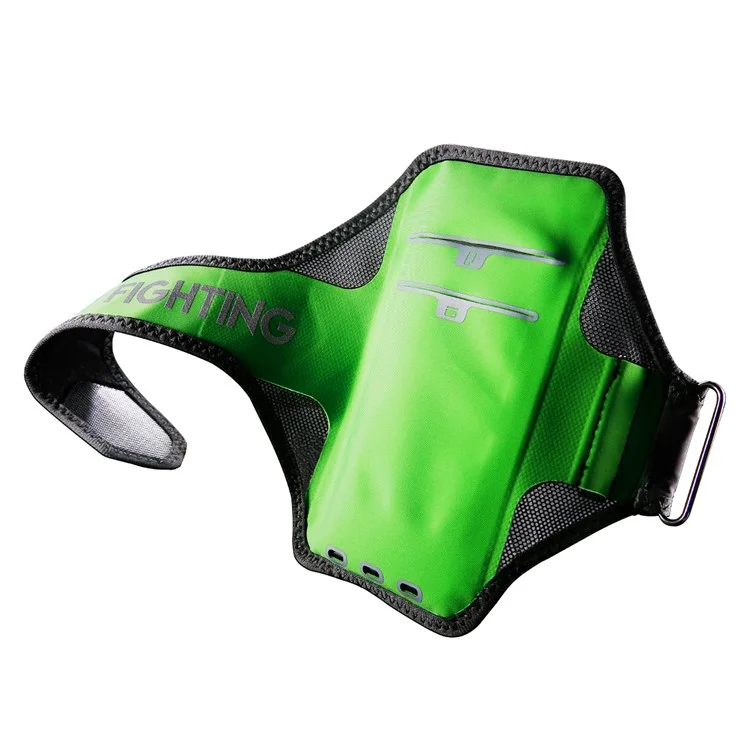 BASEUS Mesh Breathable Card Holder Sports Armbands, Size: 152 x 83mm - Green