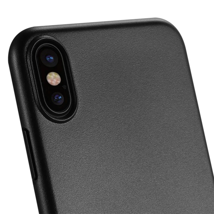 BENKS Magic Lollipop 0.4mm Matte PP Back Cover for iPhone X 5.8 inch - Full Black