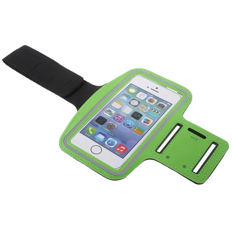 5.5-inch Gym Running Jogging Sports Armband Cell Phone Cover for iPhone XS Max /8 Plus / 7 PlusiPhone 8 Plus / 7 Plus / 6s Plus / 6 Plus 5.5 inch - Green