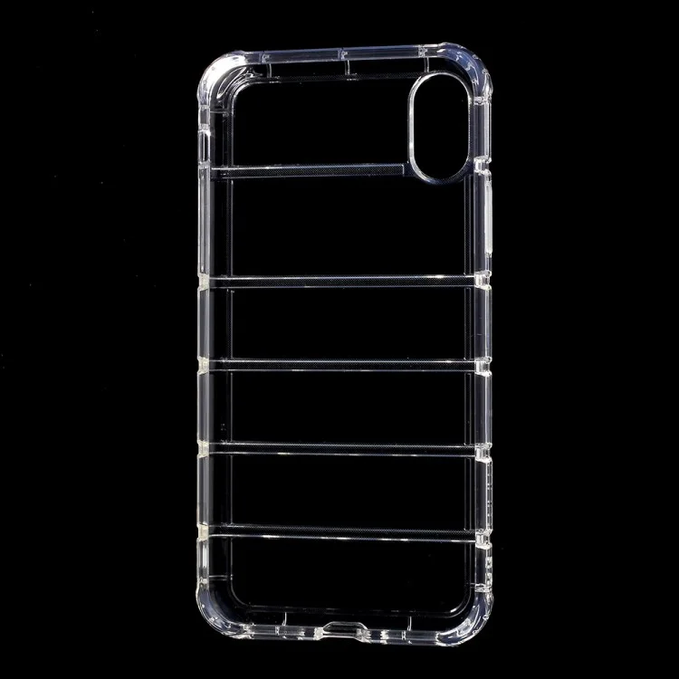 WUW Crystal Clear TPU Drop-proof Protective Case for iPhone X/10 5.8 inch - Transparent