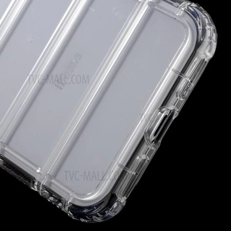WUW Crystal Clear TPU Drop-proof Protective Case for iPhone X/10 5.8 inch - Transparent