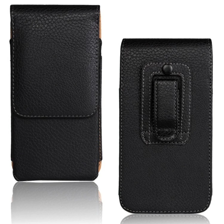 Vertical Belt Clip Leather Holster Pouch Phone Case for iPhone 8 / 7