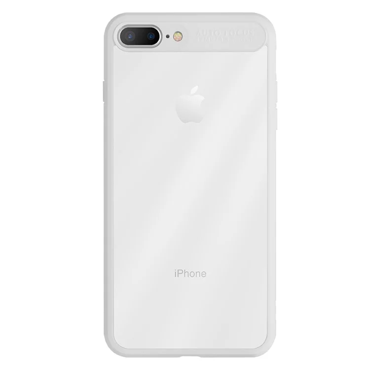 BENKS for iPhone 8 Plus / 7 Plus 5.5 inch PC + TPU Hybrid Back Cover - White