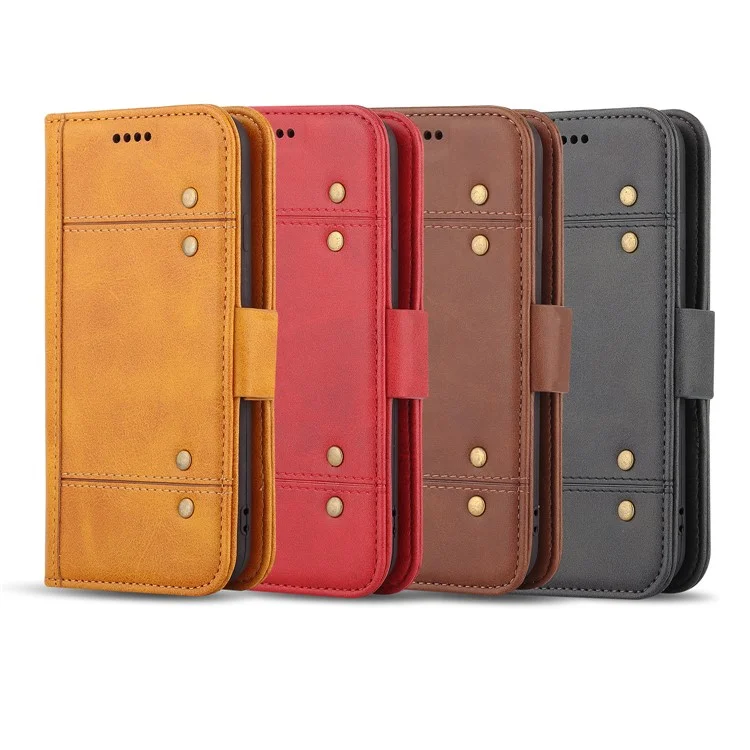 LC.IMEEKE Detachable 2-in-1 PU Leather Wallet Stand Mobile Phone Shell for iPhone 8/7 4.7 inch - Black