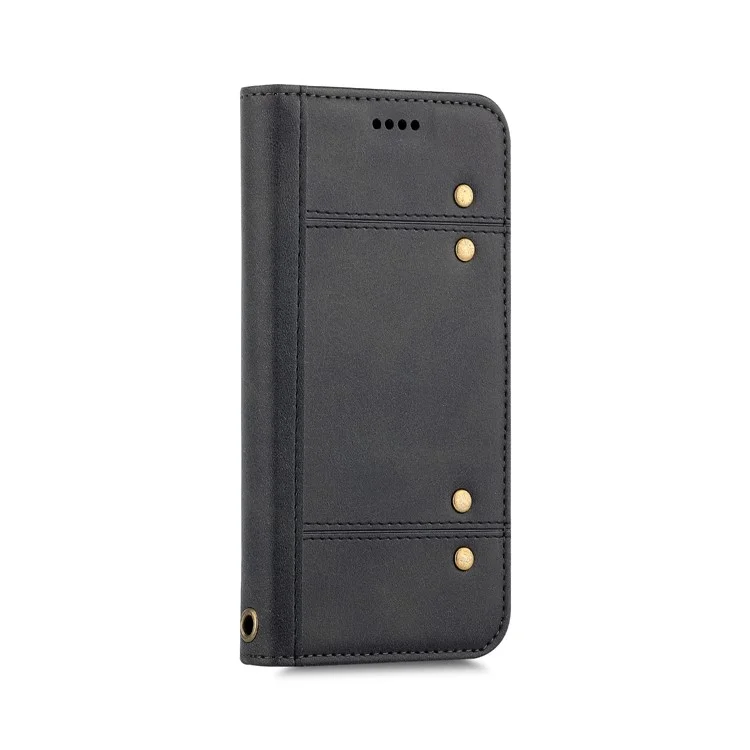 LC.IMEEKE Detachable 2-in-1 PU Leather Wallet Stand Mobile Phone Shell for iPhone 8/7 4.7 inch - Black