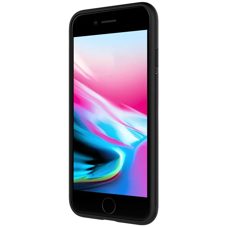 NILLKIN Magic Case for iPhone 8 Soft TPU Qi Wireless Charging Receiver TPU Back Case - Black
