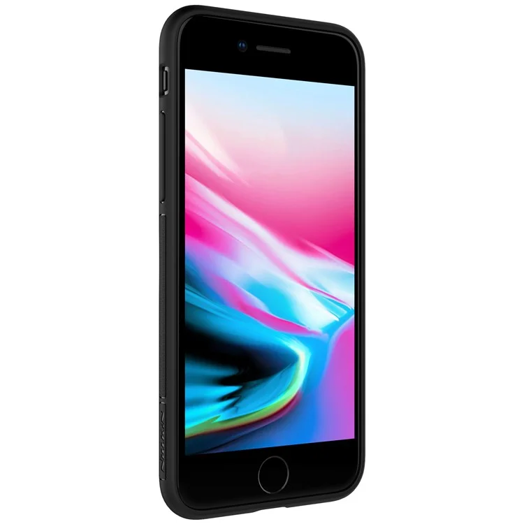 NILLKIN Magic Case for iPhone 8 Soft TPU Qi Wireless Charging Receiver TPU Back Case - Black