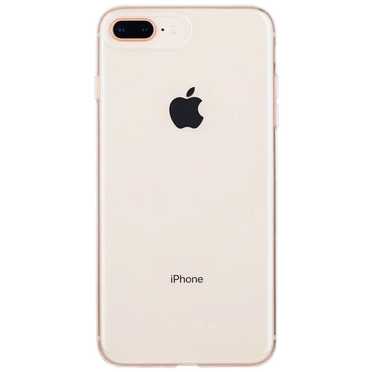 MOMAX Crystal Clear PC Hard Back Phone Case for iPhone 8 Plus / 7 Plus - Transparent