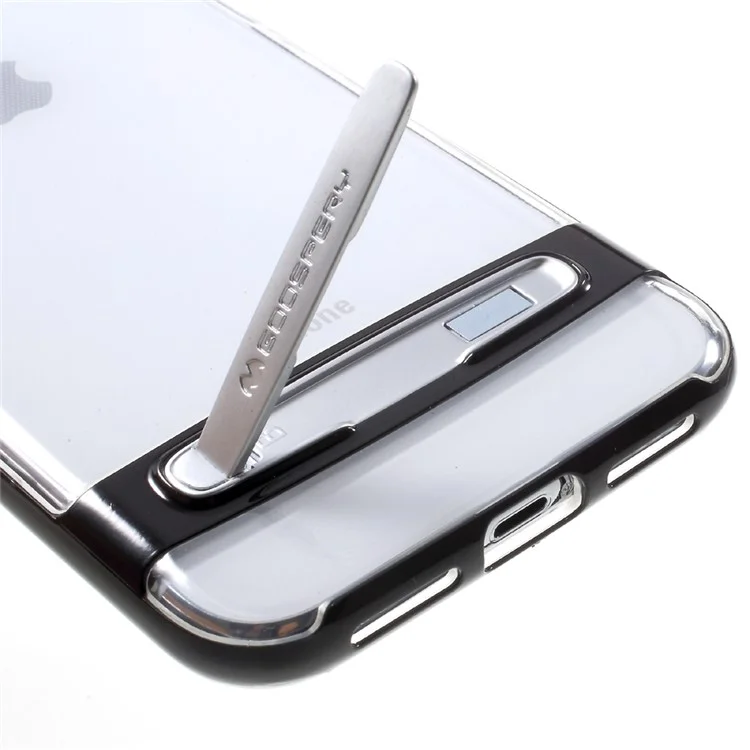 MERCURY GOOSPERY PC TPU Hybrid Kickstand Case for iPhone X - Black