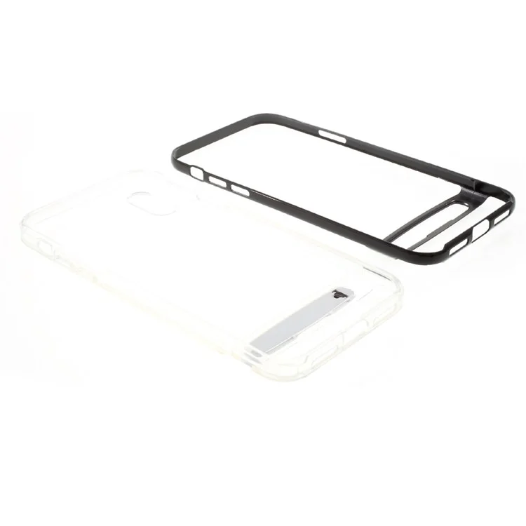 MERCURY GOOSPERY PC TPU Hybrid Kickstand Case for iPhone X - Black