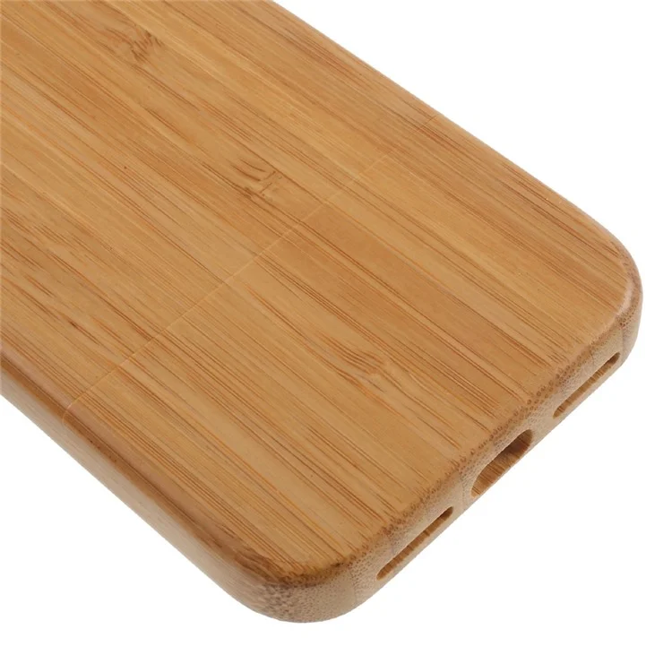 Detachable Natural Wood Phone Back Case for iPhone X (Ten) - Beige