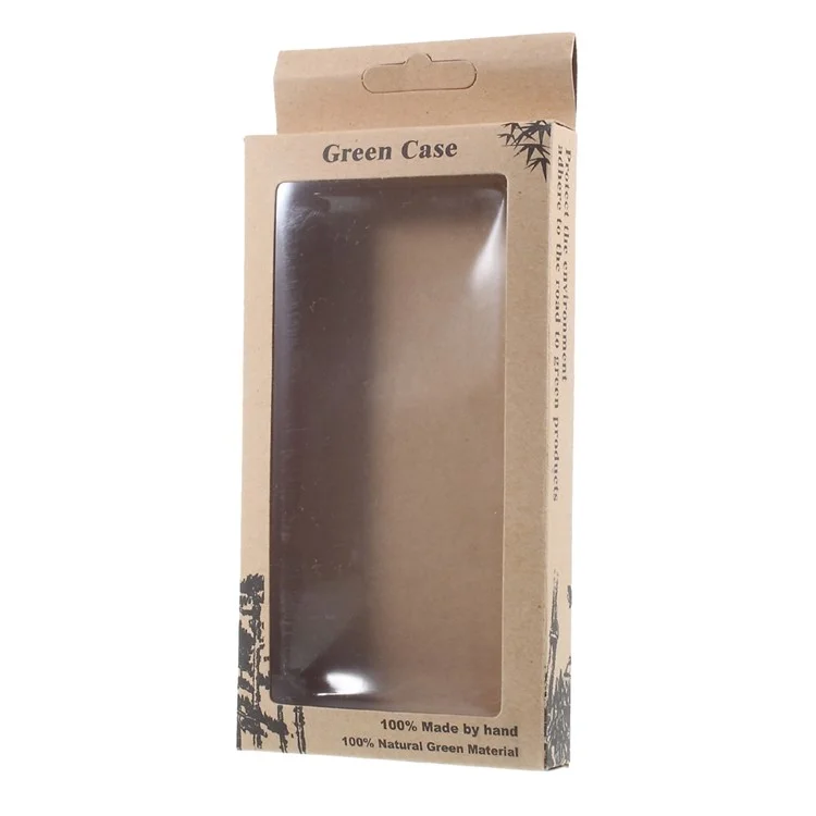 Detachable Natural Wood Phone Back Case for iPhone X (Ten) - Beige