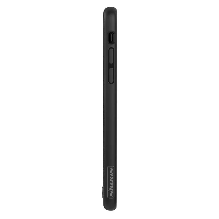 NILLKIN Star Series Noctilucent Protective Back Cover Shell (PC + TPU + PU Leather) for iPhone X / 10 5.8 inch - Grey