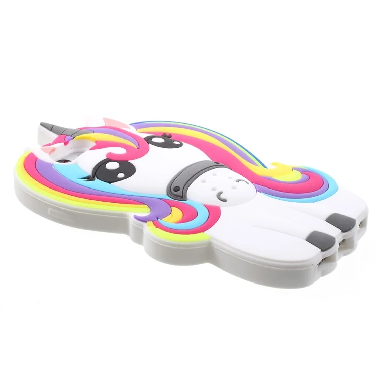 Lovely 3D Unicorn Silicone Mobile Shell for iPhone 8/7 4.7 inch