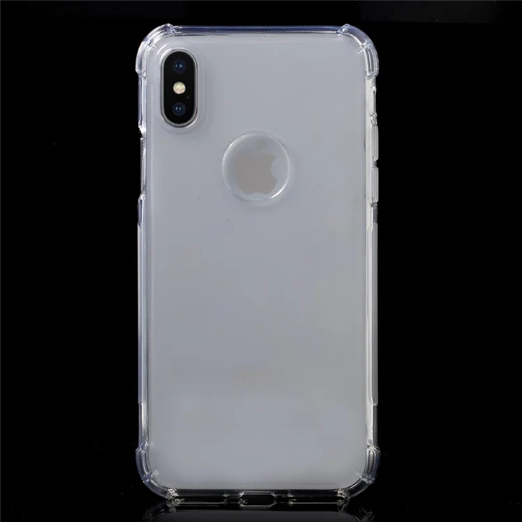 Crystal Clear Shockproof TPU Gel Case Mobile Phone Case for iPhone X/10 5.8 inch