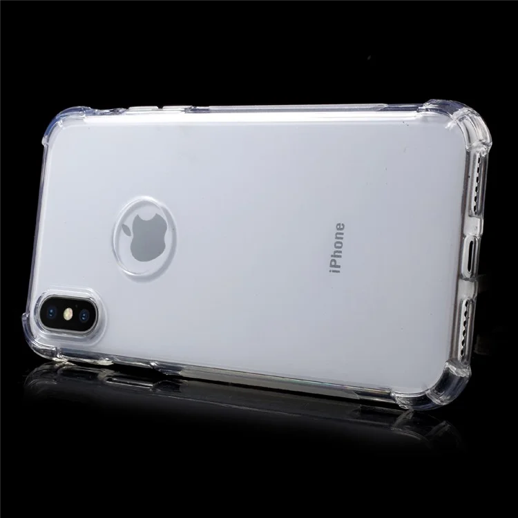 Crystal Clear Shockproof TPU Gel Case Mobile Phone Case for iPhone X/10 5.8 inch