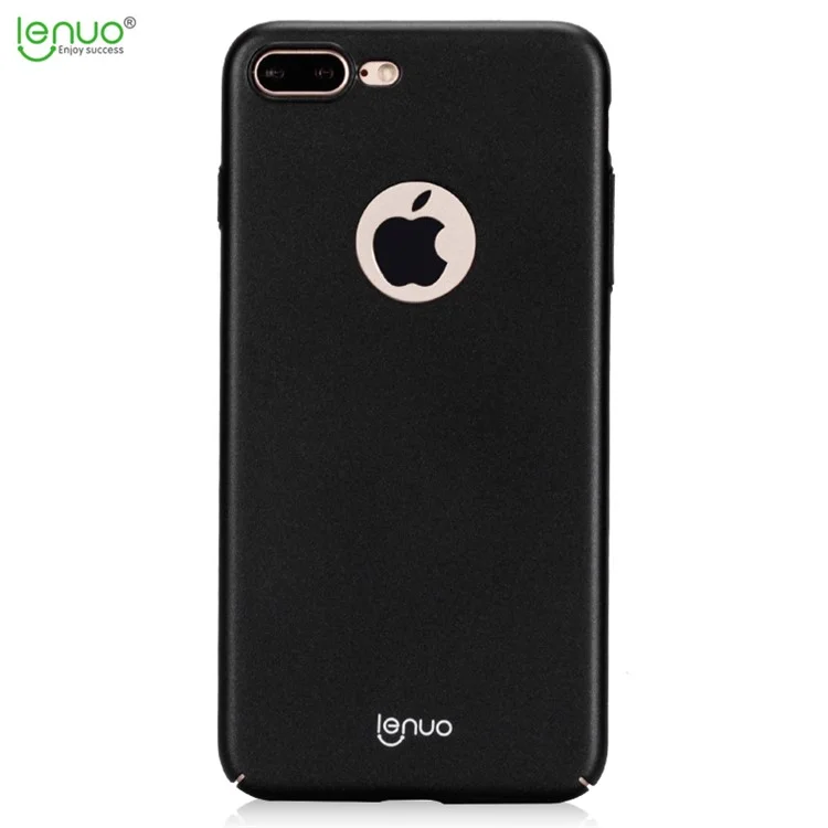 LENUO Leshield Series Silky Touch Hard Plastic Case for iPhone 8 Plus 5.5 inch - Black