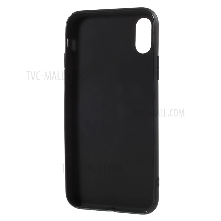 Lovely Squishy Kneading 3D Polar Bear TPU Mobile Cover for iPhone X (Ten) - Black