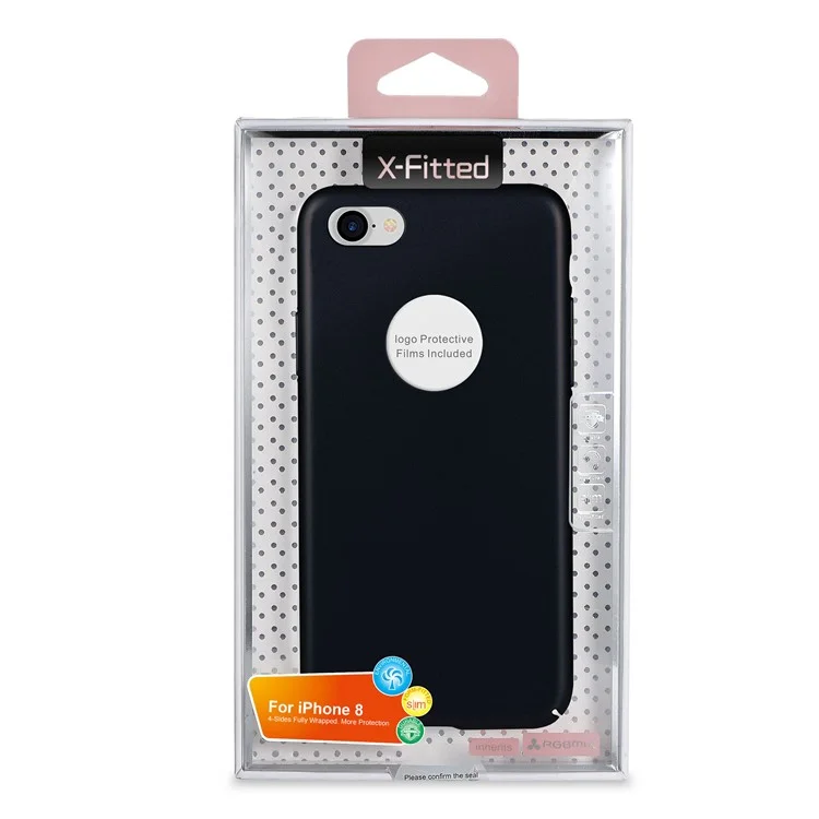 X-FITTED Classic PC Hard Case for iPhone 8/7 4.7 inch - Black
