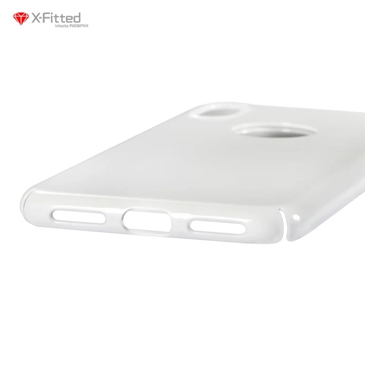 X-FITTED Classic Hard Back Case for iPhone X - White