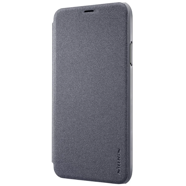 NILLKIN Sparkle Series Folio Leather Case for iPhone X - Black