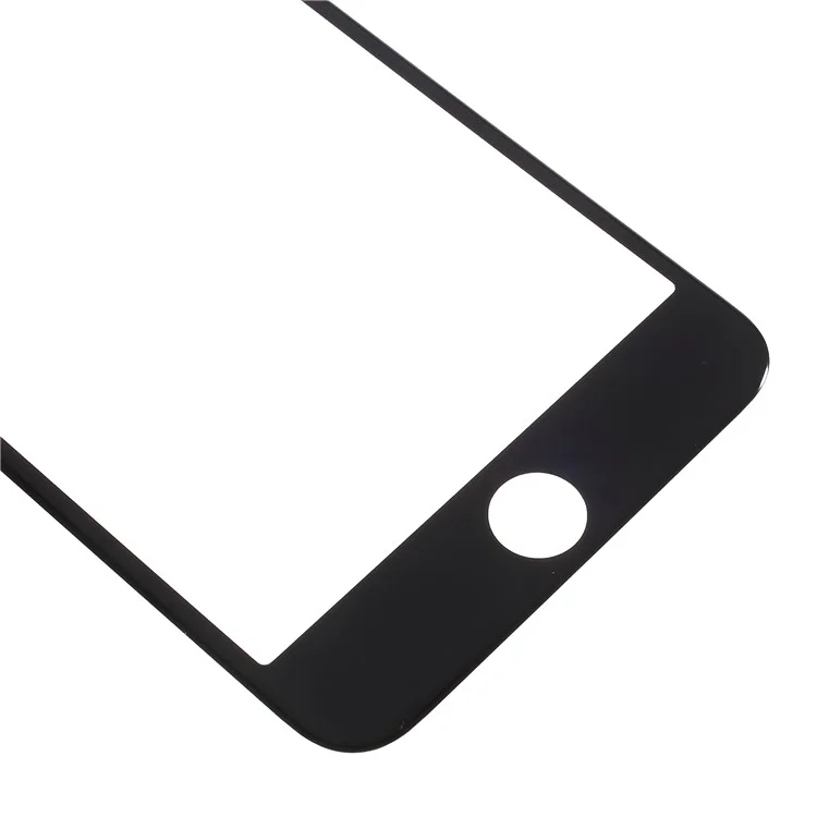 NXE Transparent TPU Mobile Cover + Black Tempered Glass Screen Film for iPhone 8 Plus / 7 Plus