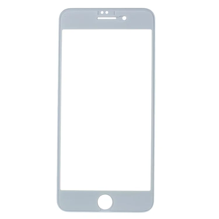 NXE Transparent TPU Mobile Cover + Black Tempered Glass Screen Film for iPhone 8 Plus / 7 Plus
