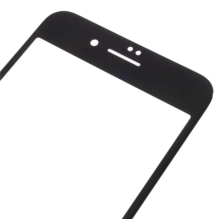 NXE Transparent TPU Mobile Cover + Black Tempered Glass Screen Film for iPhone 8 Plus / 7 Plus
