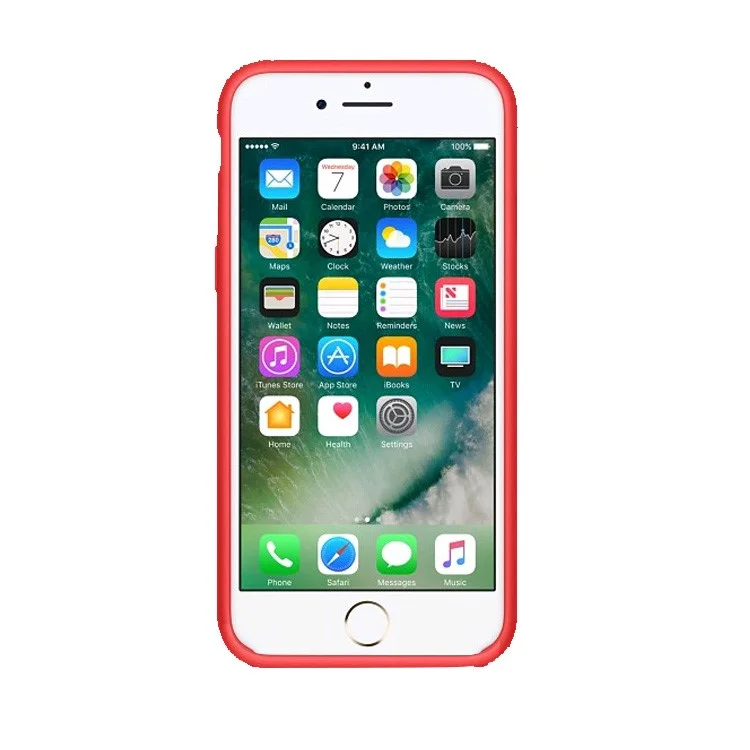 Embossment Christmas Series TPU Back Cover for iPhone 8 Plus / 7 Plus - Love and Best Wishes for Merry Christmas 01