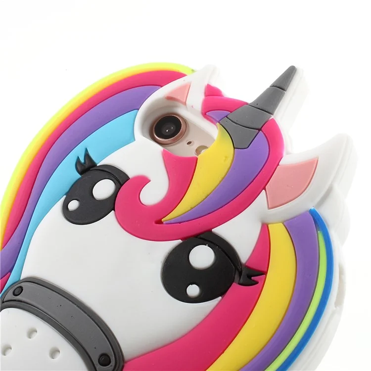 3D Unicorn Pattern Soft Silicone Case for iPhone 8/7