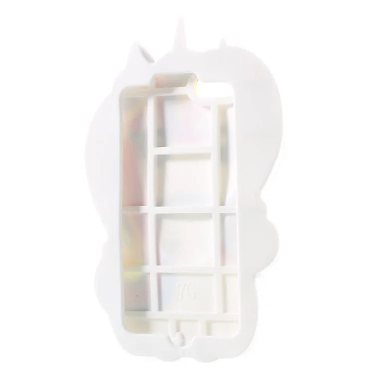3D Unicorn Pattern Soft Silicone Case for iPhone 8/7