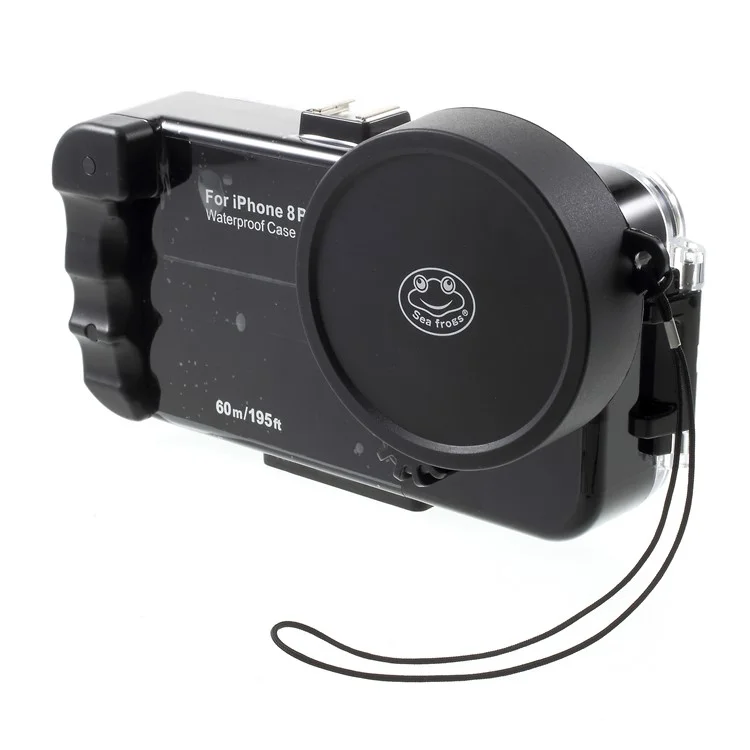 60m/195ft Underwater Diving Case IPX8 Waterproof Phone Case for iPhone 8 Plus