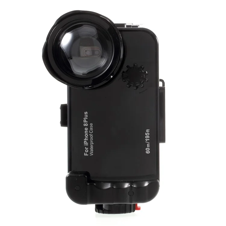 60m/195ft Underwater Diving Case IPX8 Waterproof Phone Case for iPhone 8 Plus