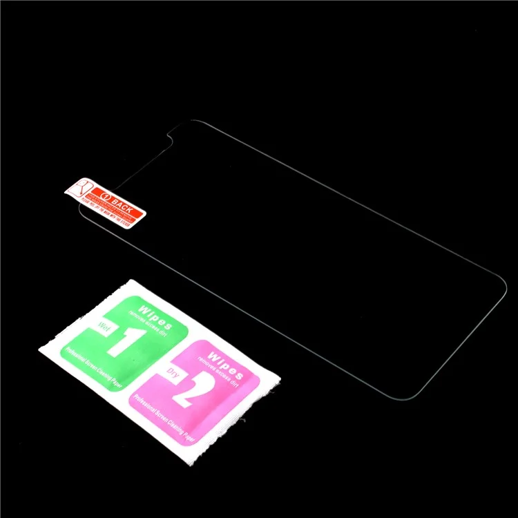 Full Protection 2-in-1 PC Hard Cover for iPhone X + Tempered Glass Screen Film - Red