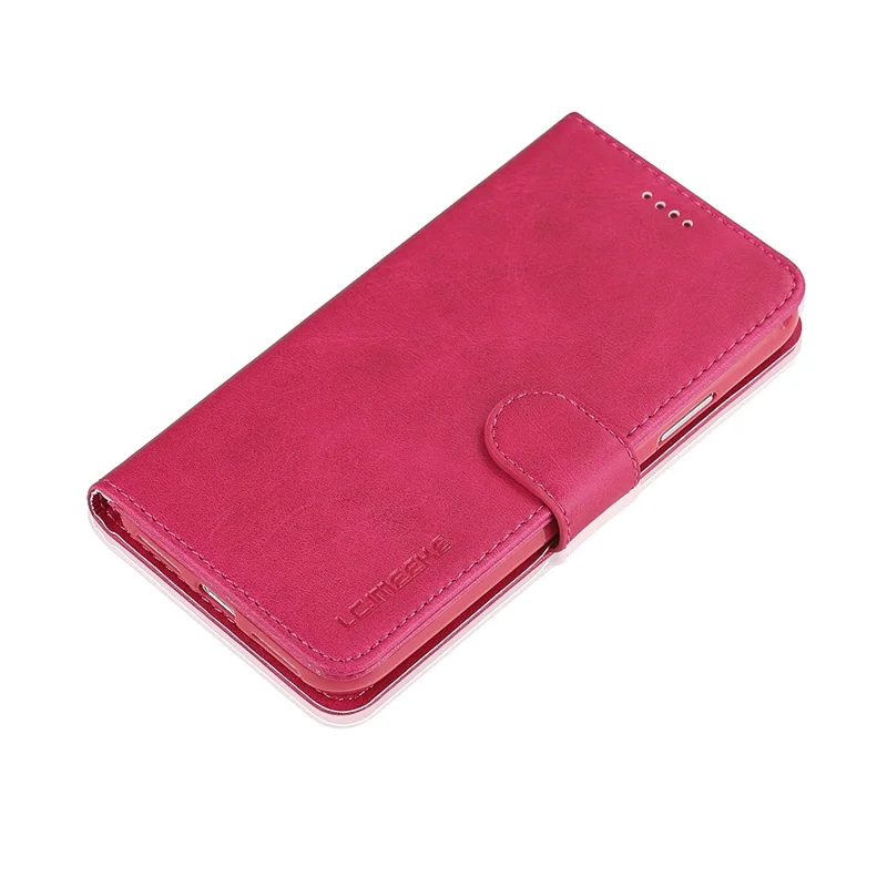 LC.IMEEKE Wallet Stand Leather Case Accessory for iPhone X/10 - Rose