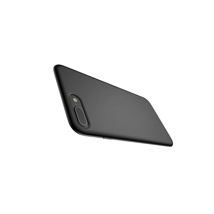TOTU Silky Feel Liquid Silicone Protective Cover for iPhone 8 Plus / 7 Plus - Black