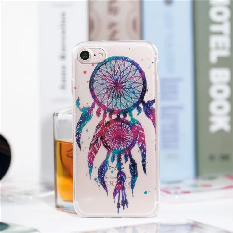 IMD Glitter Powder TPU Phone Case for iPhone 8/7 4.7 inch - Dream Catcher