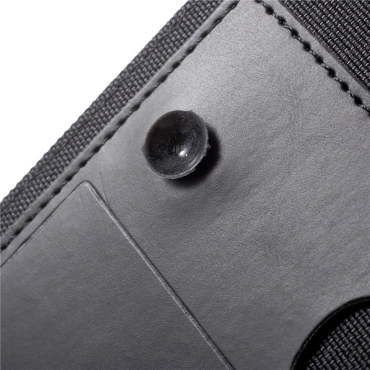 MERCURY GOOSPERY Canvas Flip Card Holder Leather Case for iPhone 6s / 6 4.7 - Black