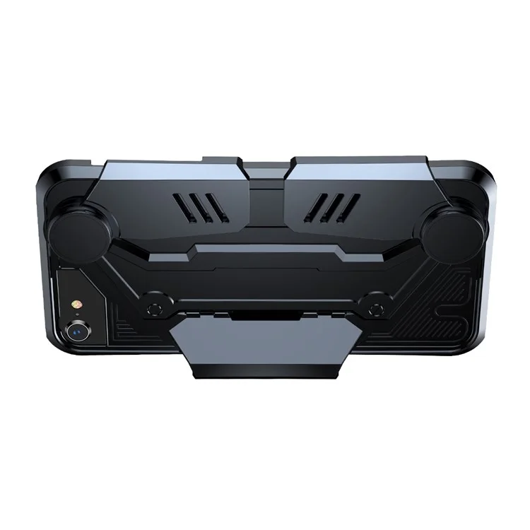 BASEUS Gamer Gamepad Hard PC Back Case with Kickstand for iPhone 8 Plus/7 Plus 5.5 inch - Black