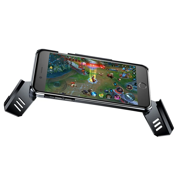 BASEUS Gamer Gamepad Hard PC Back Case with Kickstand for iPhone 8 Plus/7 Plus 5.5 inch - Black