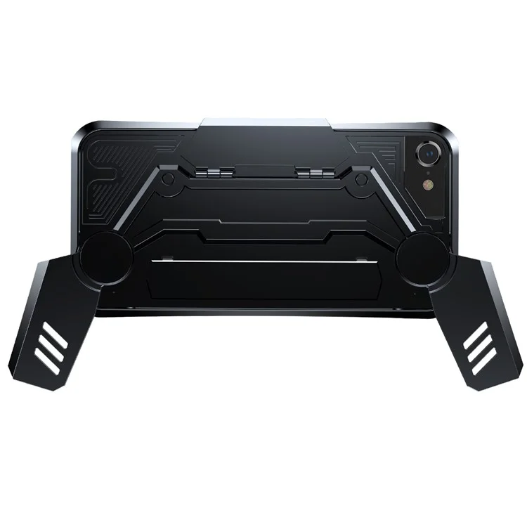 BASEUS Gamer Gamepad Hard PC Back Case with Kickstand for iPhone 8 Plus/7 Plus 5.5 inch - Black