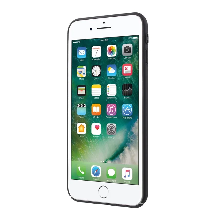 NXE Simple Series Super Thin Hard PC Protective Case for iPhone 8 Plus / 7 Plus 5.5 inch - Black