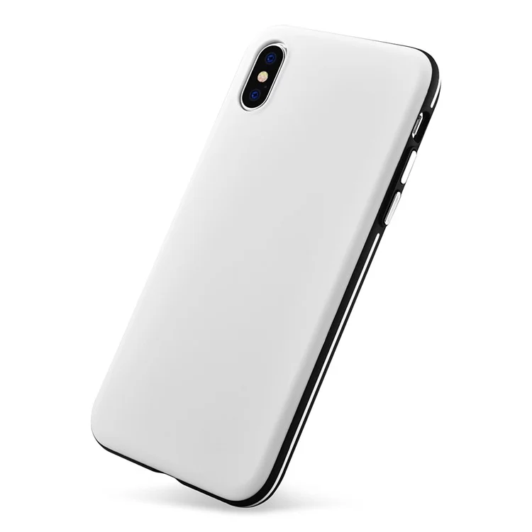 XOOMZ Flexible TPU Back Casing for iPhone X(Ten) - White