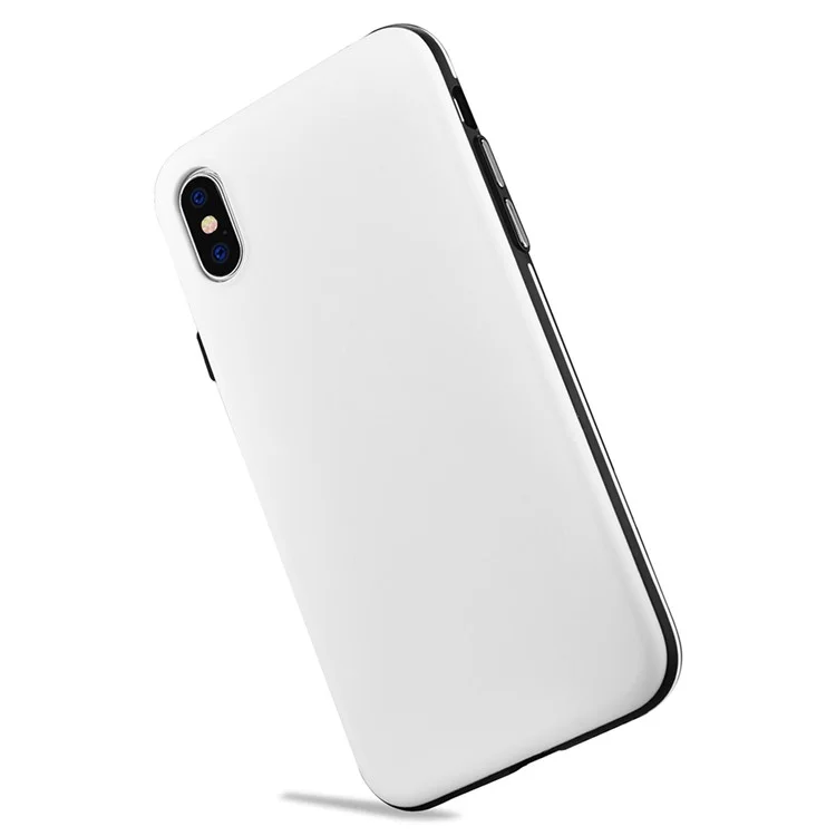 XOOMZ Flexible TPU Back Casing for iPhone X(Ten) - White