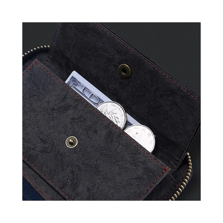 MEGSHI 2-in-1 Detachable PU Leather Wallet Case for iPhone X - Black