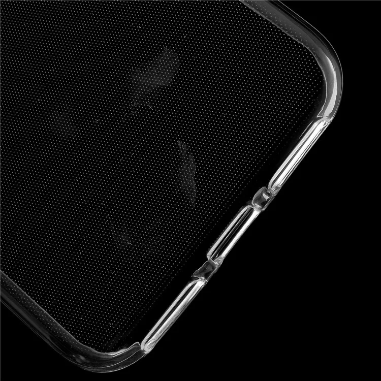 100PCS Clear TPU Mobile Phone Cover Shell with Non-slip Inner for iPhone X/10 5.8 inch - Transparent