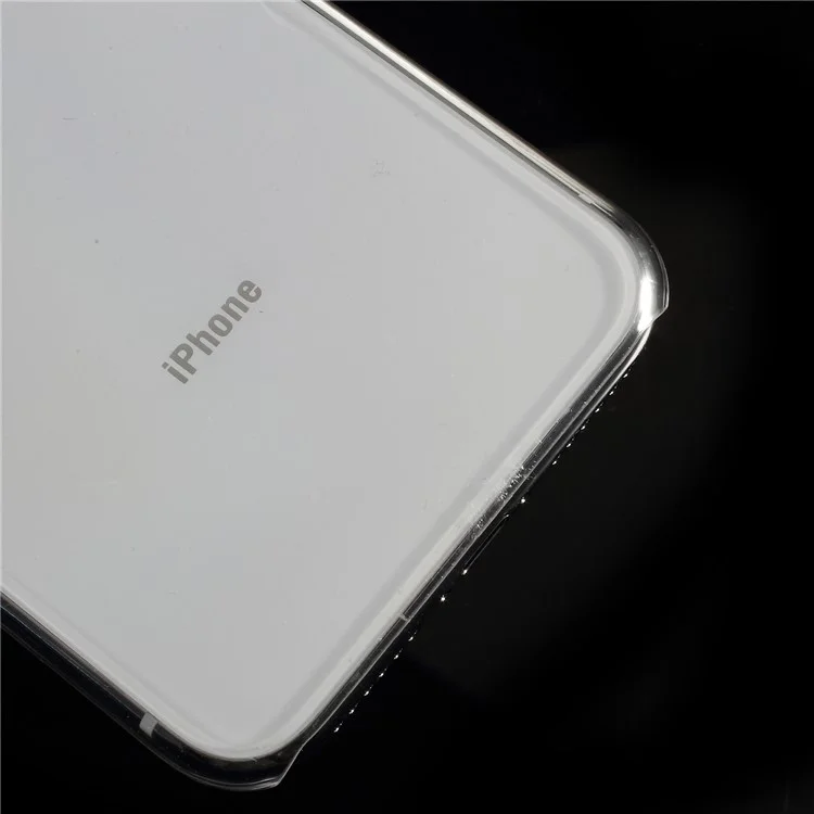 100Pcs/Set Crystal Clear Hard Plastic Mobile Phone Case for iPhone X
